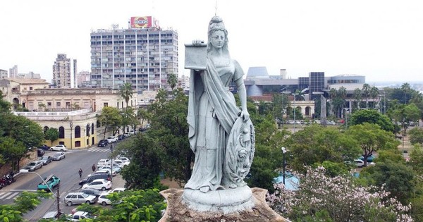 El monumento más antiguo de Asunción está en peligro de desplome