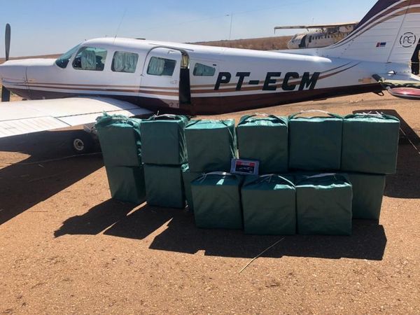 Fuerza Aérea interceptó dos aviones con más de una tonelada de cocaína