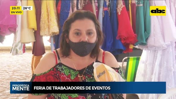 Realizan feria de trabajadores de eventos - Periodísticamente - ABC Color