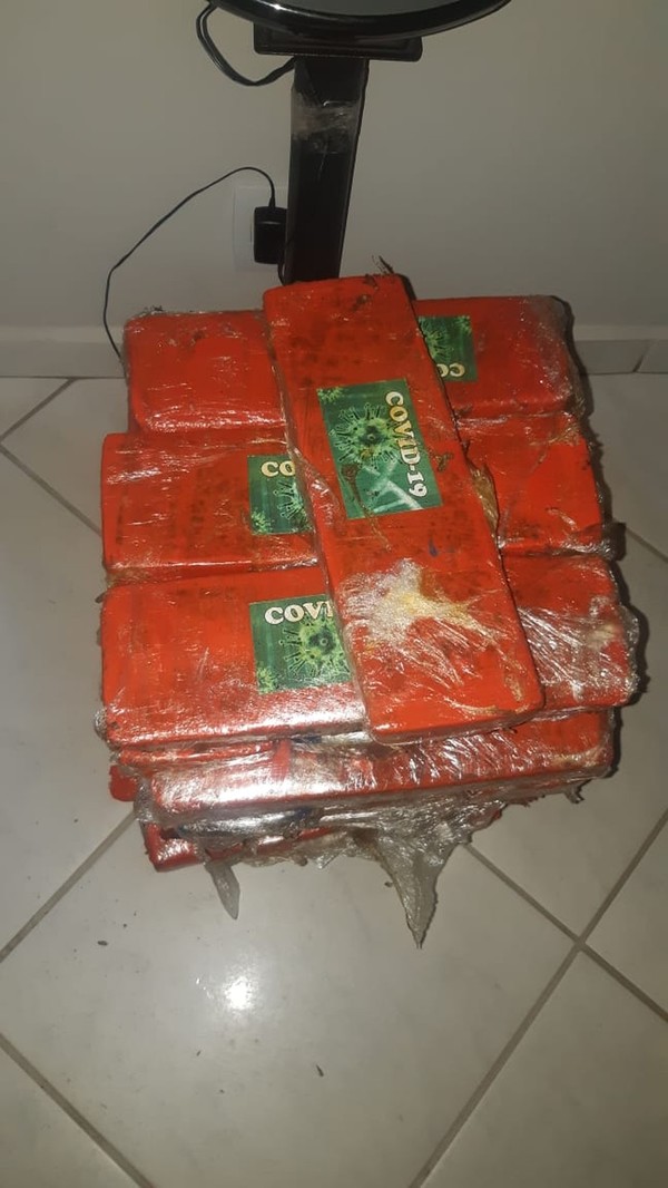 Decomisan MARIHUANA “COVID-19” made in Paraguay