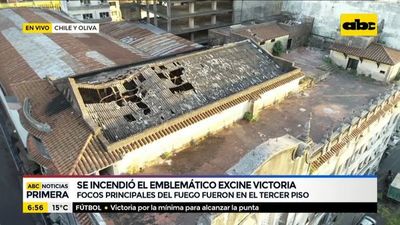 Así quedó el excine Victoria tras el incendio - ABC Noticias - ABC Color