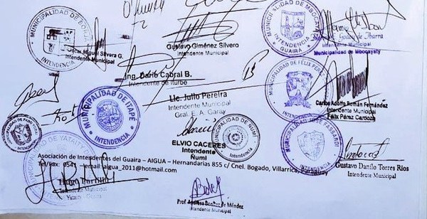 Intendentes que apoyan a Friedmann formarían parte del esquema de corrupción con la merienda escolar - ADN Paraguayo