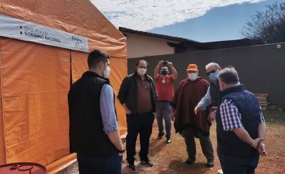 Autoridades verifican instalación de albergues en Alto Paraná