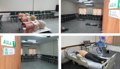 Médicos y enfermeros inician sus prácticas de capacitación en terapia intensiva » Ñanduti