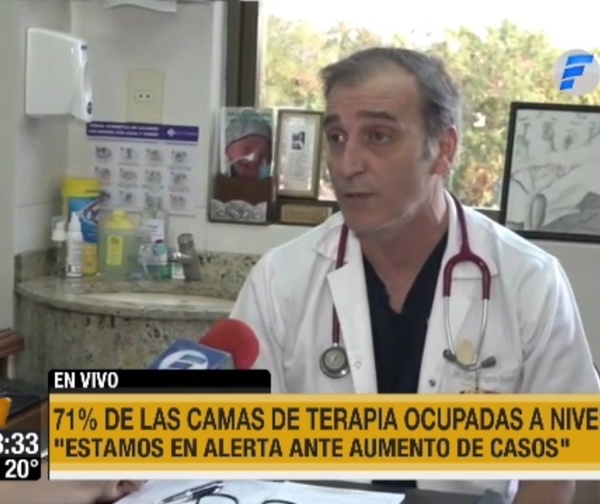 Cama de UTI: “Estamos en alerta ante aumento de casos de Covid“