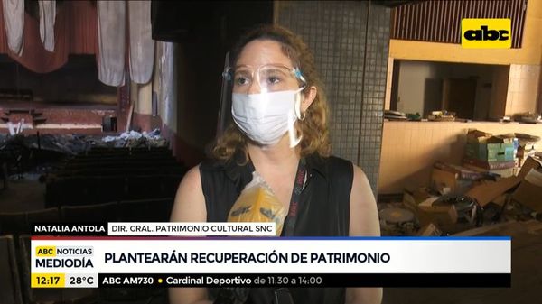 Plantearán recuperación de Patrimonio Cultural - ABC Noticias - ABC Color