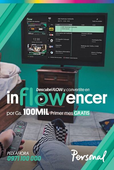 “InFLOWencers” es la nueva propuesta de Personal - Empresariales - ABC Color