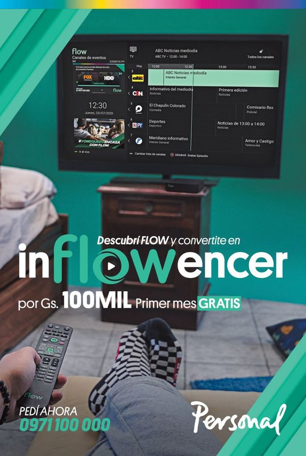 “InFLOWencers” es la nueva propuesta de Personal - Empresariales - ABC Color