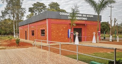 Municipio de Santa Elena aclara uso de recursos del Fonacide al inaugurar obra