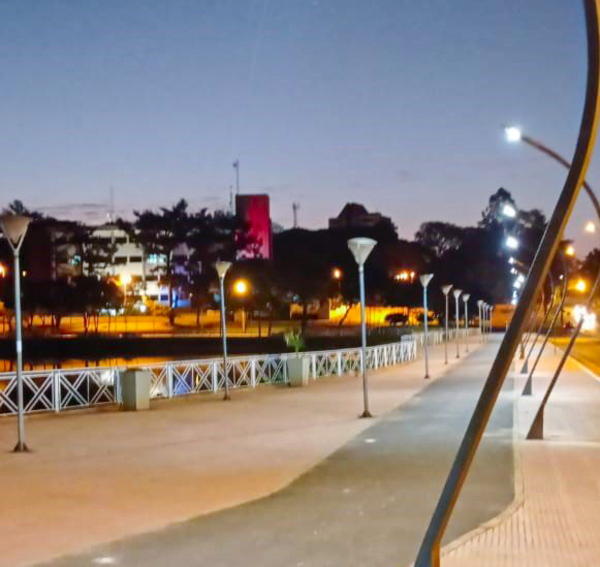 Gran parte del Lago de la República tiene nueva iluminación - Noticde.com