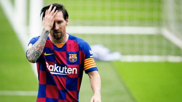 Messi se cuida con un colchón anticoronavirus