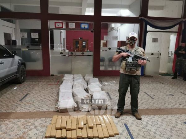 Incautan más de 430 kilos de marihuana en Yby Yaú