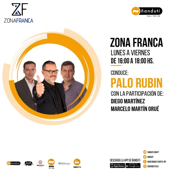 Zona Franca con Palo Rubin, Marcelo Martín Orué y Diego Martínez » Ñanduti