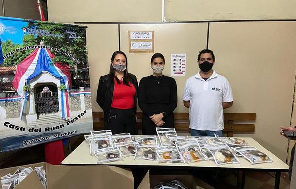 BID entregó más de 500 kits de higiene y bioseguridad a la cárcel del Buen Pastor
