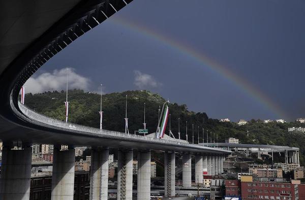 Dos años después de la tragedia, Italia inauguró el nuevo puente de Génova - Megacadena — Últimas Noticias de Paraguay