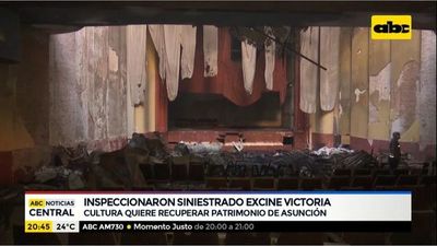 Cultura quiere recuperar ex cine Victoria - ABC Noticias - ABC Color