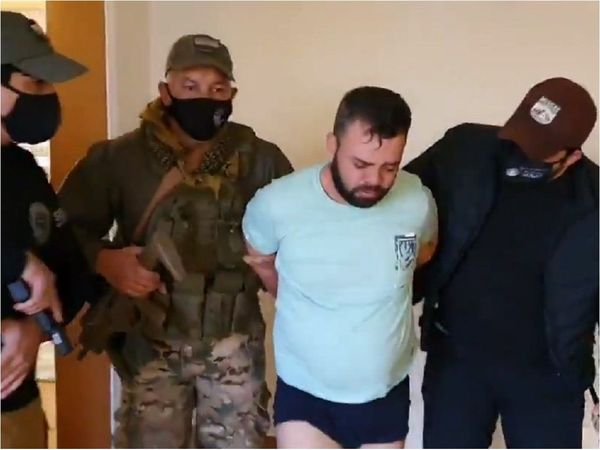 Cae jefe de organización criminal que escapó del Brasil