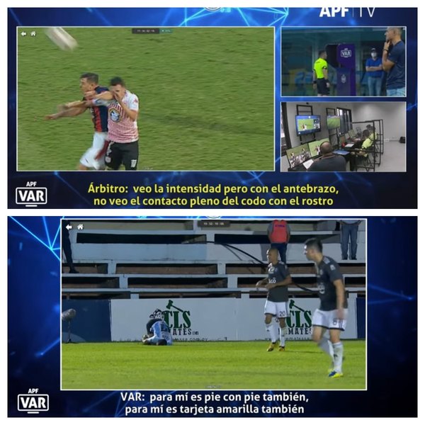 El VAR ridiculiza demasiado al arbitraje paraguayo