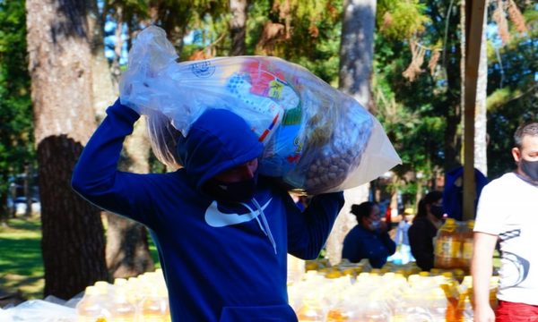 Entregan cestas de alimentos a trabajadores de la vía pública y organizadores de eventos – Diario TNPRESS