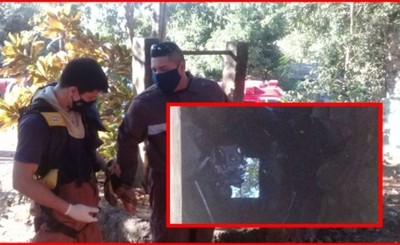 Fue a sacar agua del pozo y se topó con el cuerpo de su padre flotando