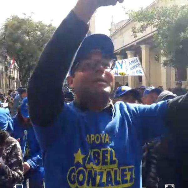AUDIO: Invasores son obligados por Ricardo Villalba a manifestarse contra el intendente municipal de PJC