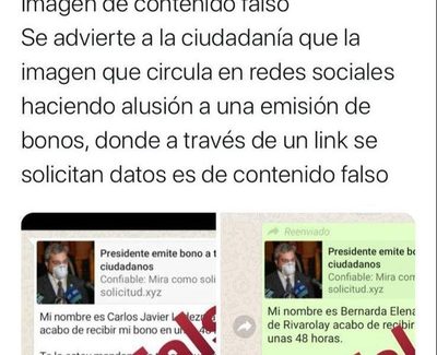 Advierten sobre avivados y aclaran que aun no hay lista para pago de subsidios
