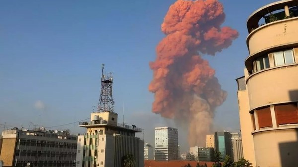 Dos grandes explosiones en Beirut dejan decenas de heridos - ADN Paraguayo
