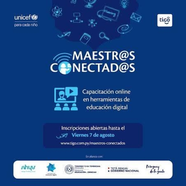 HOY / Tigo y Unicef extienden inscripciones para capacitación gratuita a docentes