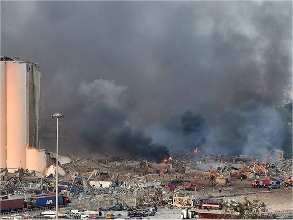 "Innumerable" número de muertos y heridos tras explosión en Beirut