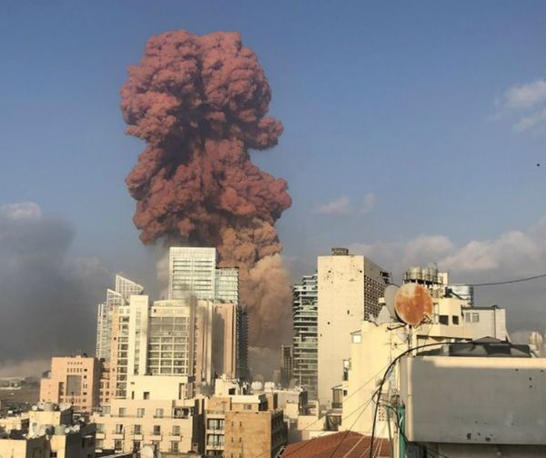 Video. Impactante explosión en Beirut