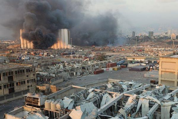 Al menos 10 muertos por gran explosión en zona portuaria de capital libanesa - Campo 9 Noticias