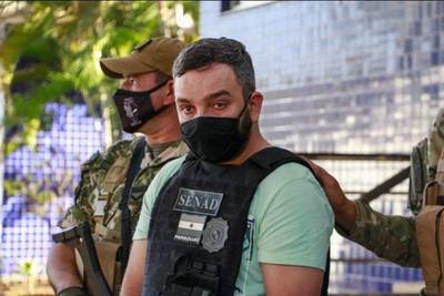 Jefe narco brasileño expulsado del país