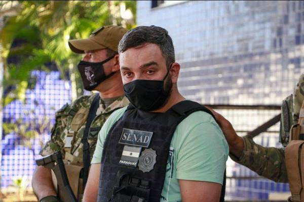 Jefe narco brasileño expulsado del país