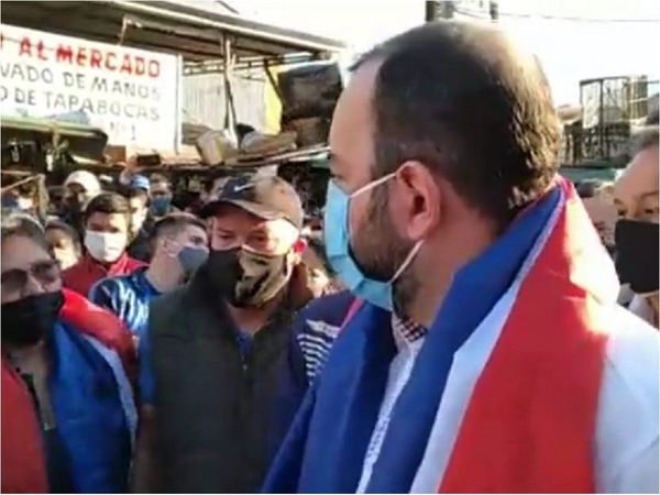 Coronel Oviedo: Fuerte discusión entre intendente y comerciantes