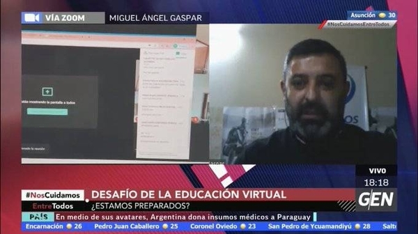 HOY / Miguel Ángel Gaspar, de la fundación Ciberseguro, sobre los desafíos de la educación virtual