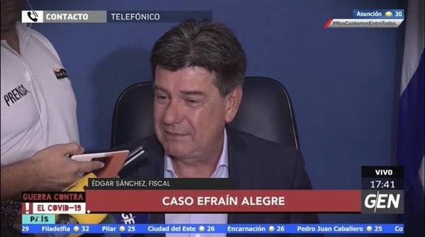 HOY / Fiscal Edgar Sánchez, sobre el caso de Efraín Alegre