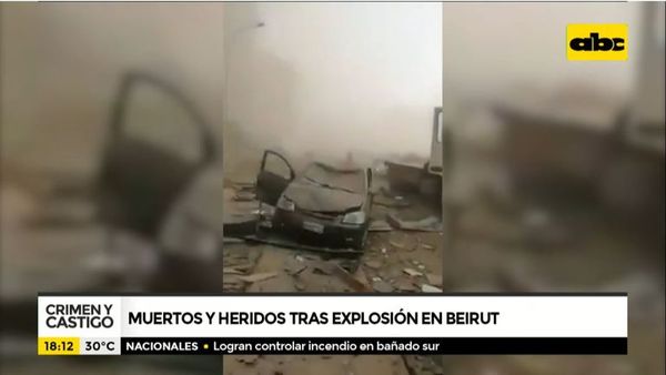 Cómo sucedió la explosión en el Líbano - Crimen y castigo - ABC Color