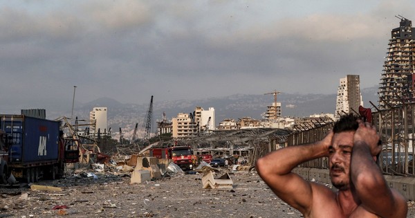 Lágrimas, desaparecidos y muertos en el puerto de Beirut