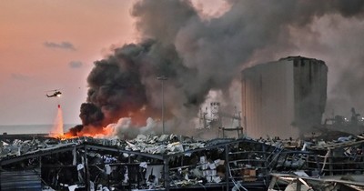 Conmoción y ayuda del extranjero a Líbano tras explosiones en Beirut