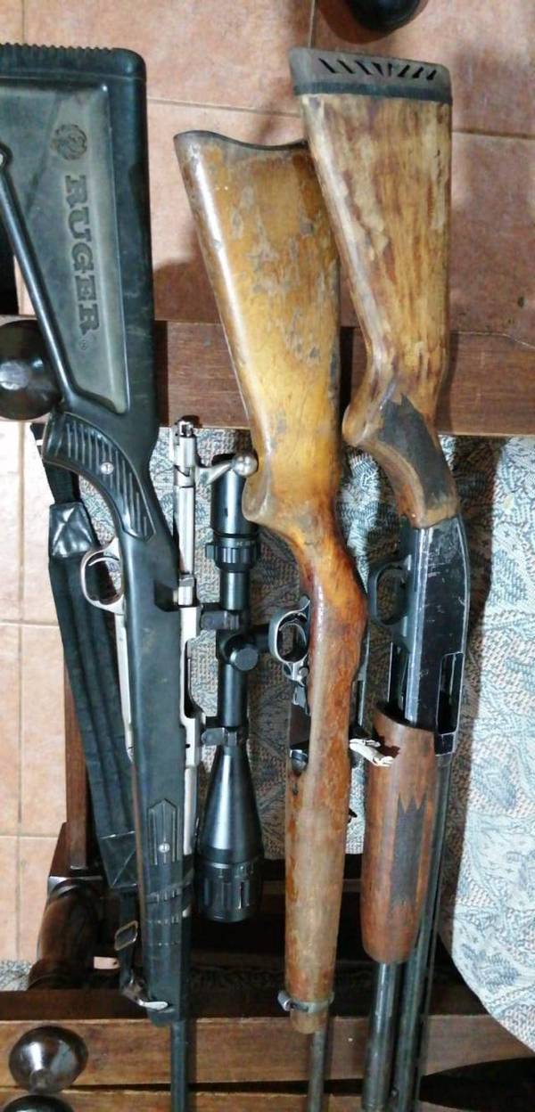 Tres rifles fueron robados del depósito de evidencias del Ministerio Público de Cambyretá » Ñanduti