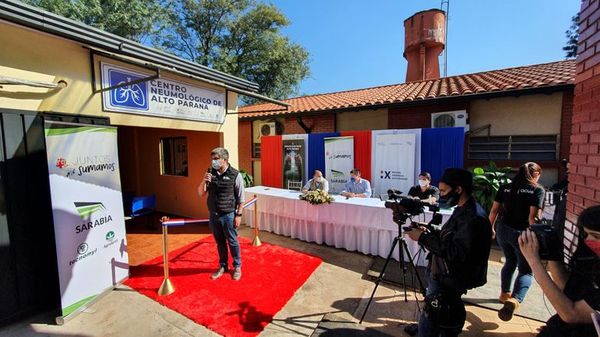 Habilitan mejoras en el Centro Neumológico en CDE - ABC en el Este - ABC Color