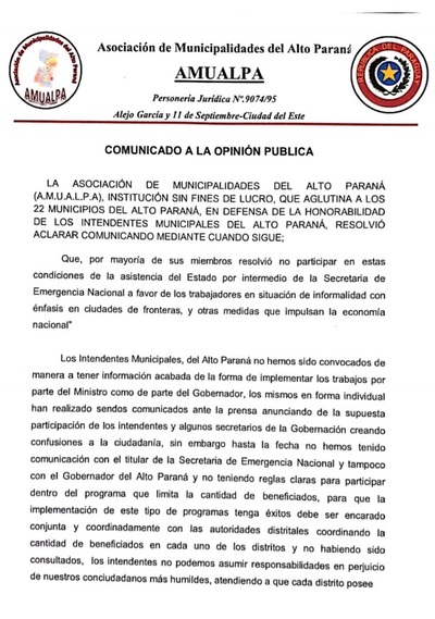Mayoría de intendentes se suman a postura de Miguel Prieto - Noticde.com