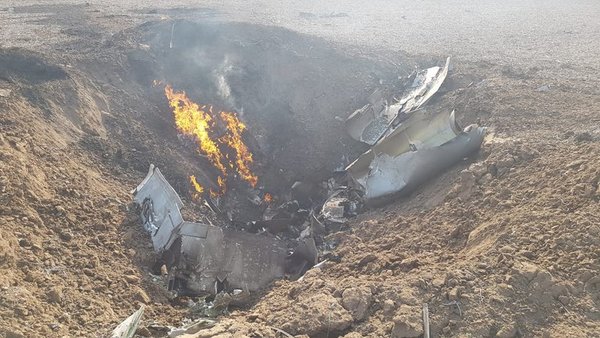 Avión de la Fuerza Aérea Argentina se estrella y el piloto muere » Ñanduti