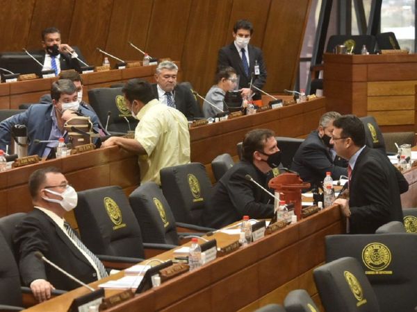 Discusión y cambios de votos dejan sin cuórum la sesión de Diputados