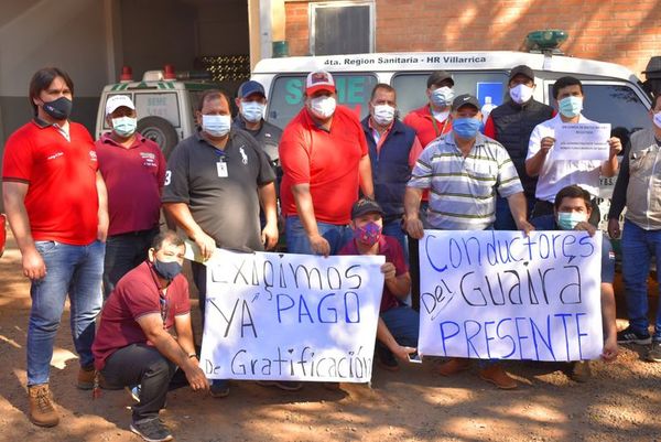 Funcionarios de la IV Región Sanitaria exigen bonificación - Nacionales - ABC Color