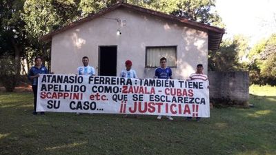 Pocas pistas de la desaparición de Atanasio Ferreira