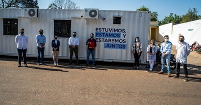 Cervepar habilita en Ypané consultorio médico para pacientes con COVID-19