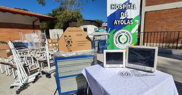 Yacyretá entregó equipamientos médicos al hospital de Ayolas