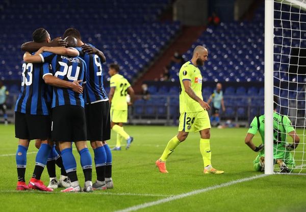 Inter elimina al Getafe en octavos de Europa League - Fútbol - ABC Color