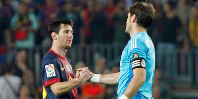 Messi, al retirado Íker Casillas: "Fue muy duro tenerte como rival" » Ñanduti